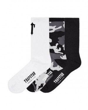Trapstar 3 Pack Irongate T Socks 迷彩 | TS-65191