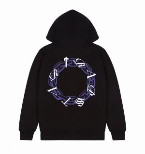 Trapstar Chain Script 黒 紫 | TS-64841