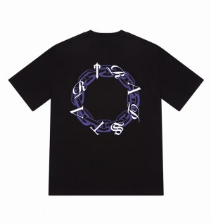 Trapstar Chain Script 黒 紫 | TS-64952