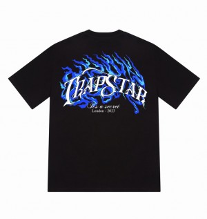 Trapstar Chrome Flame SS23 黒 | TS-65033