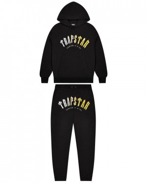 Trapstar Decoded Hooded Gel Tracksuit 黒 | TS-65382
