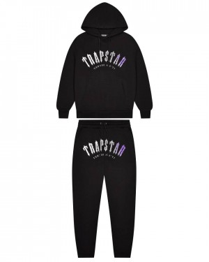Trapstar Decoded Hooded Gel Tracksuit 黒 | TS-65381