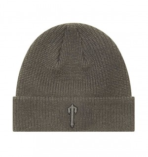 Trapstar Foundation Beanie カーキ | TS-65173