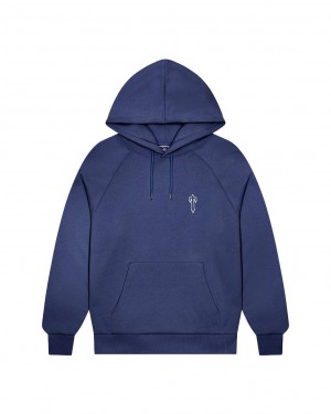 Trapstar Foundation Hoodie 青 | TS-65356