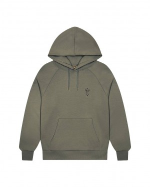 Trapstar Foundation Hoodie カーキ | TS-65357