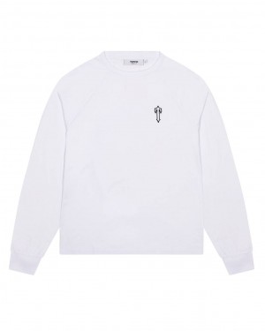 Trapstar Foundation LS Tee 白 | TS-65229