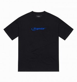 Trapstar Hyperdrive Embroidered 黒 青 | TS-65026