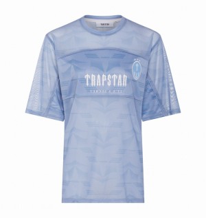 Trapstar Irongate Mesh Football 青 | TS-64806