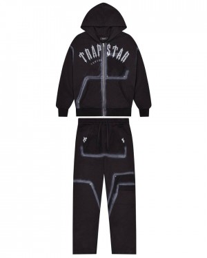 Trapstar Irongate Rivet 2.0 Tracksuit 黒 | TS-65384
