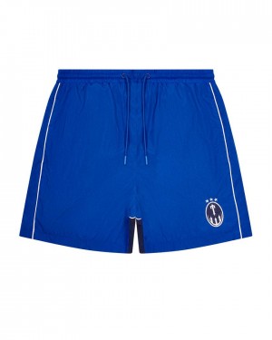 Trapstar Irongate T Panel Shell Shorts 青 | TS-65304
