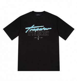 Trapstar It's A Secret 2023 黒 ターコイズ | TS-64972