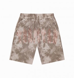 Trapstar Pigment Irongate Shorts コー​​ヒー | TS-64917