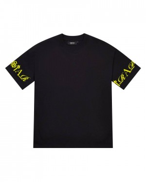 Trapstar Script Tee 黒 | TS-65284