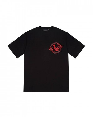 Trapstar TS Varsity Tee 黒 | TS-65259