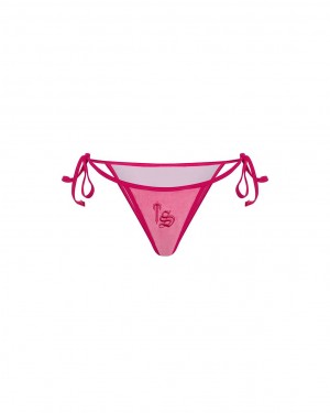 Trapstar Terry Script Bikini Bottoms ピンク | TS-65090