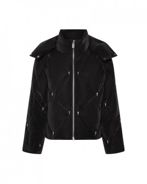 Trapstar Women’s Chesterfield Irongate T Puffer 黒 | TS-65160