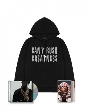 Trapstar x Central Cee Hoodie CD & Cassette Bundle 黒 | TS-65346
