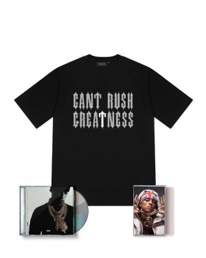 Trapstar x Central Cee Irongate Tee CD & Cassette Bundle 黒 | TS-65217