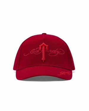 Trapstar x Ed Hardy Irongate T Cap 赤 | TS-65200