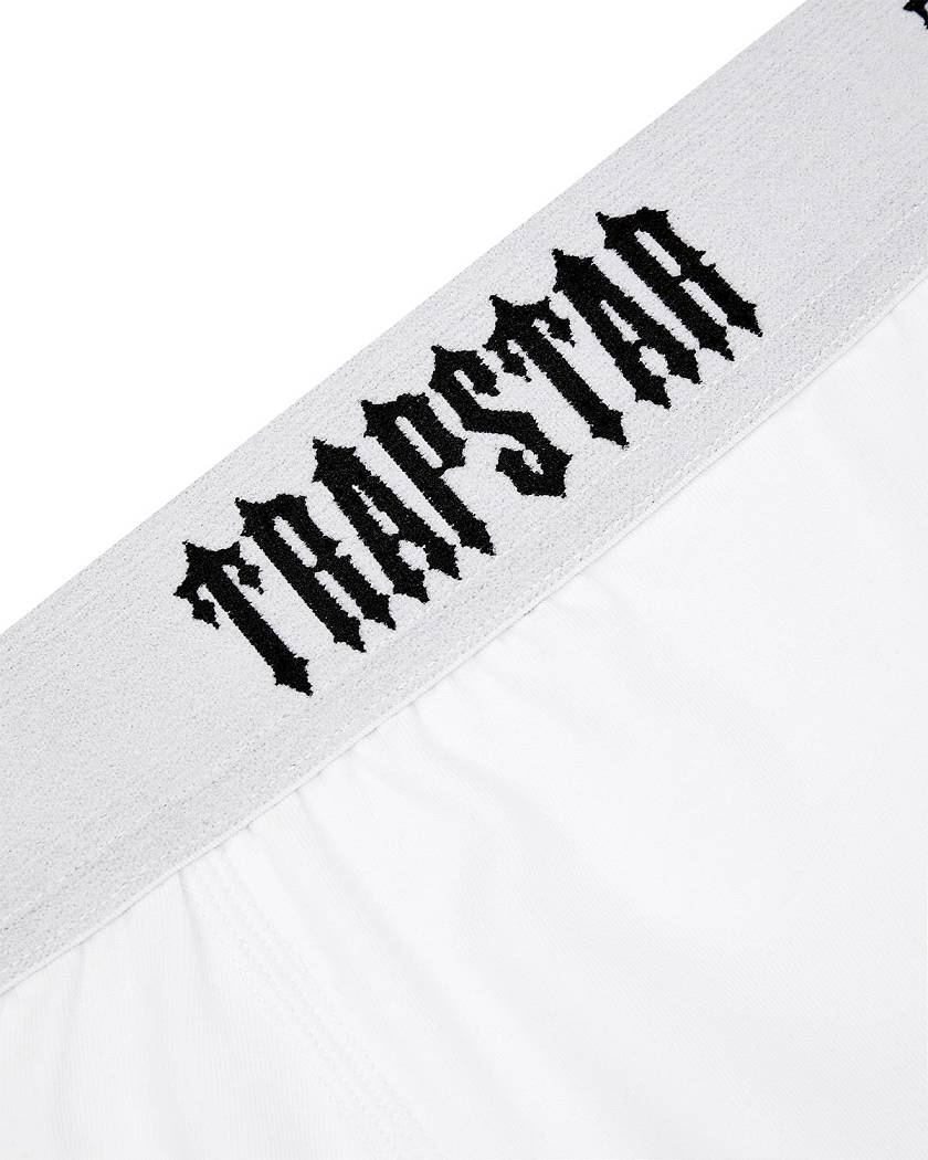 Trapstar 3 Pack Boxer Short 白 | TS-65187