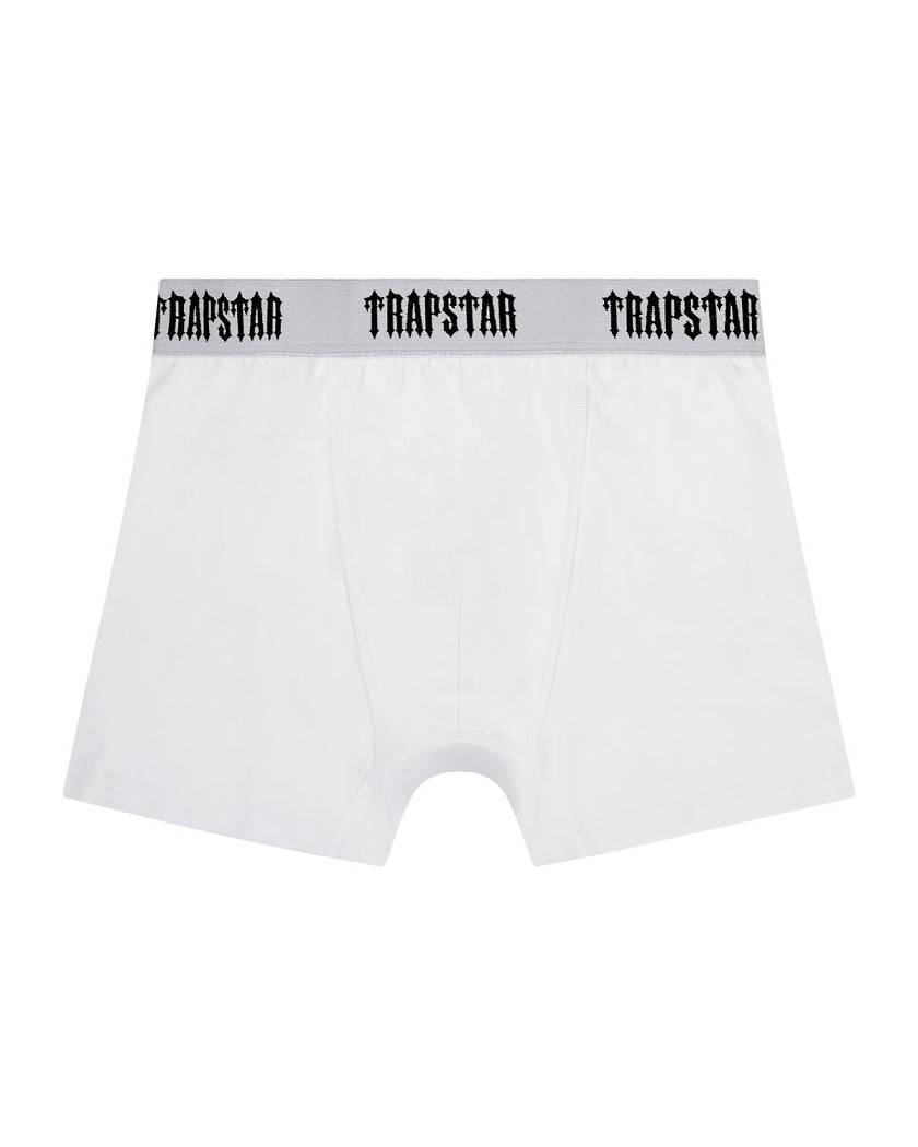 Trapstar 3 Pack Boxer Short 白 | TS-65187