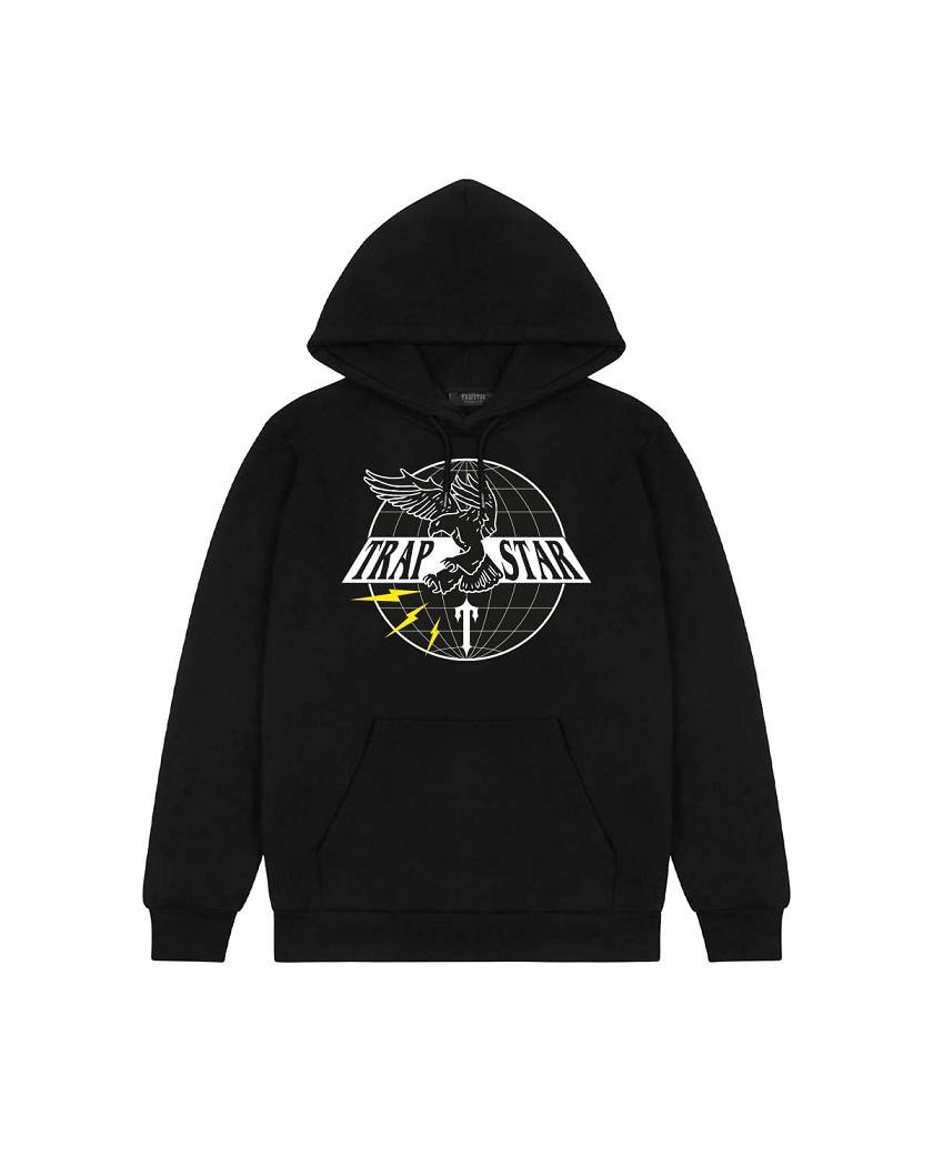 Trapstar Airforce Irongate T Hoodie 黒 | TS-65353