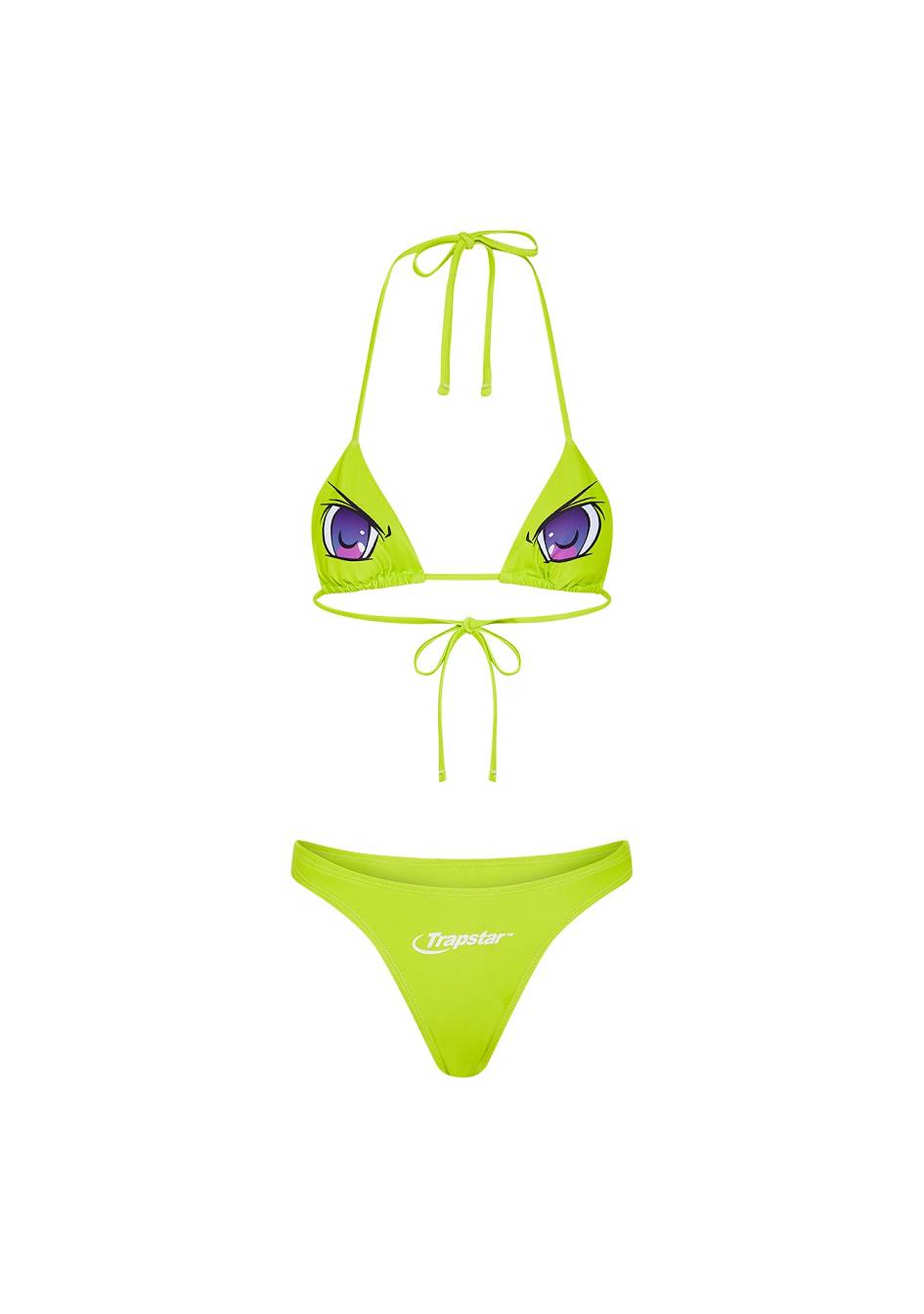 Trapstar Anime Bikini Top ライト緑 | TS-65094