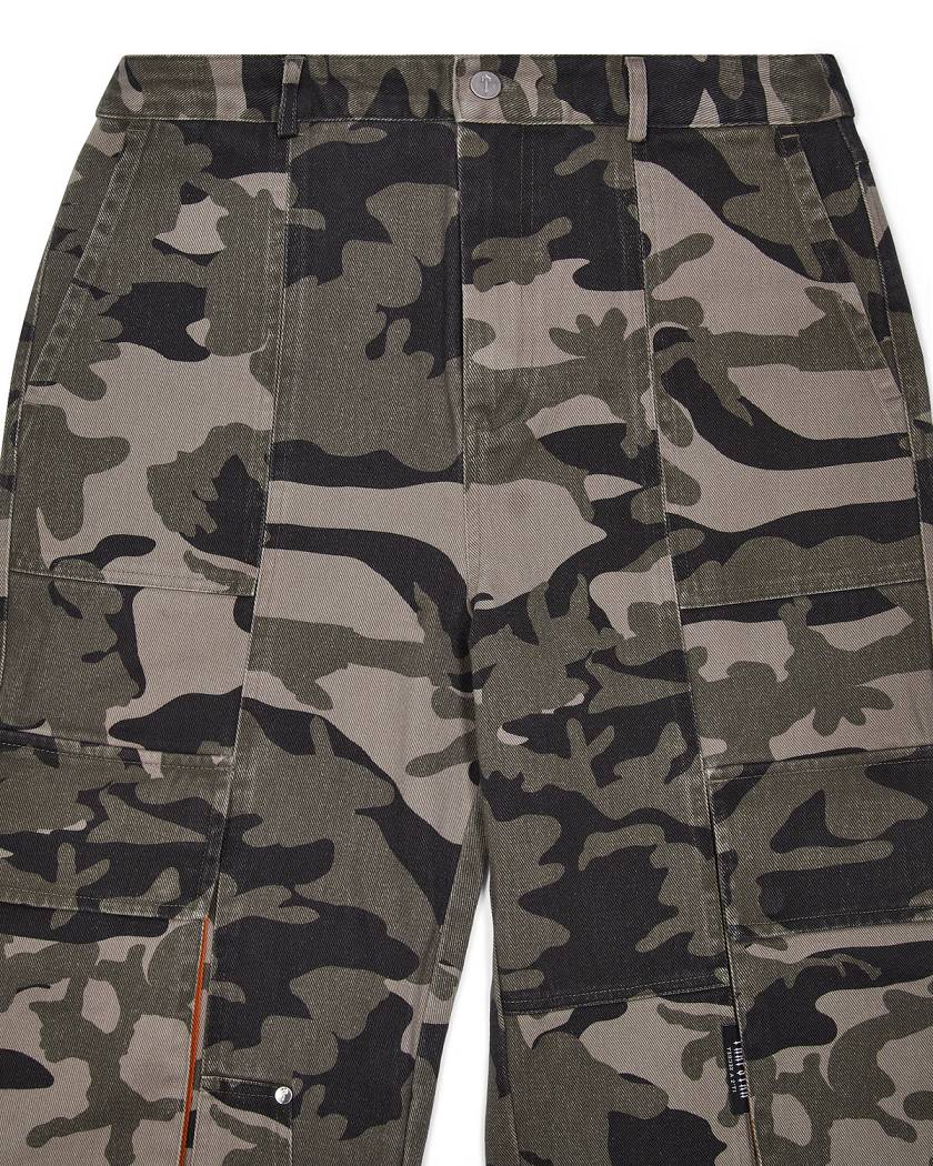 Trapstar Cargos 黒 迷彩 | TS-65317