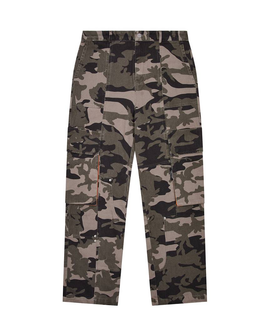 Trapstar Cargos 黒 迷彩 | TS-65317