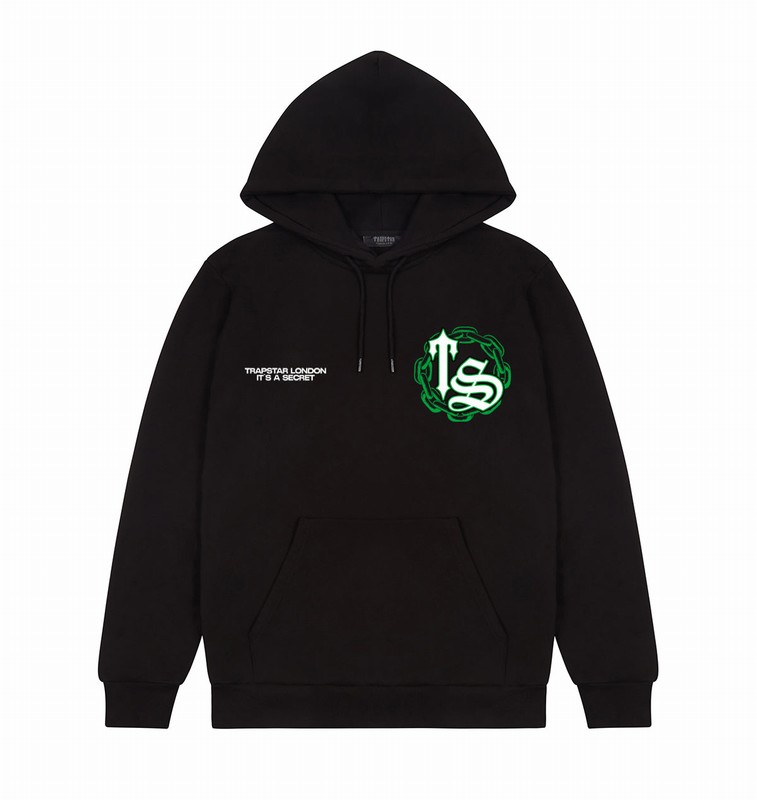 Trapstar Chain Script 黒 緑 | TS-64852