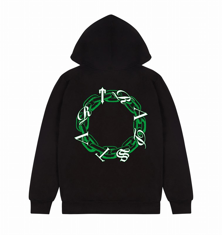 Trapstar Chain Script 黒 緑 | TS-64852