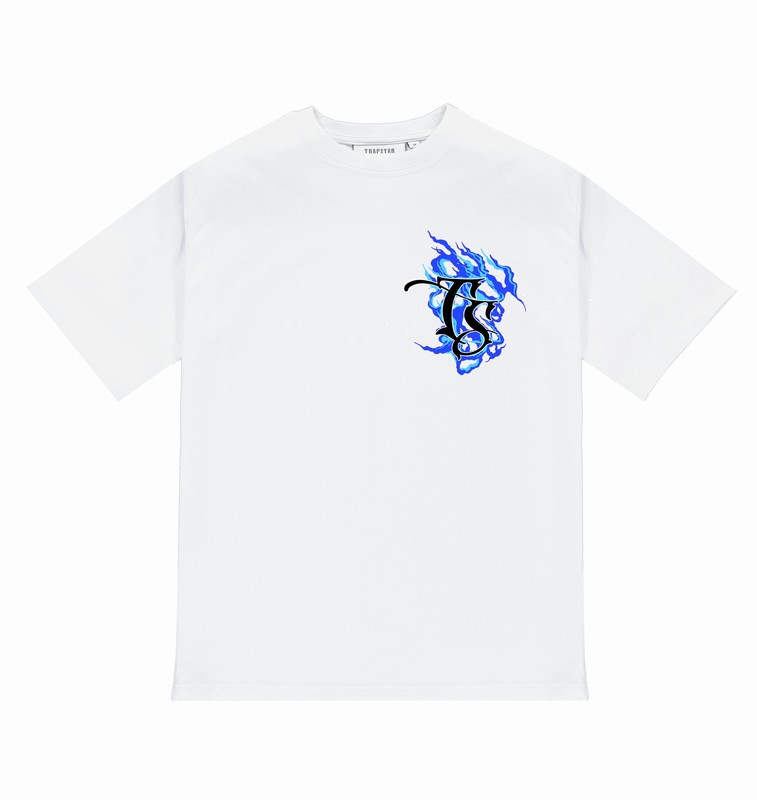 Trapstar Chrome Flame SS23 白 | TS-65034