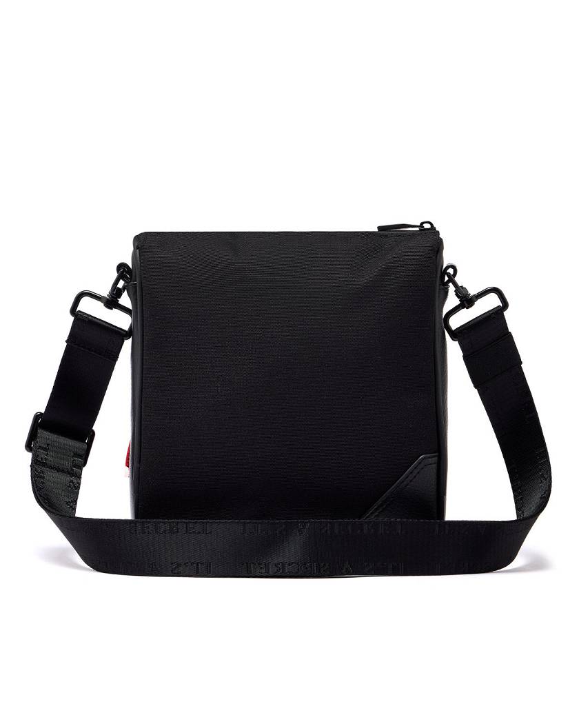 Trapstar Construct Messenger Bag 黒 | TS-65178