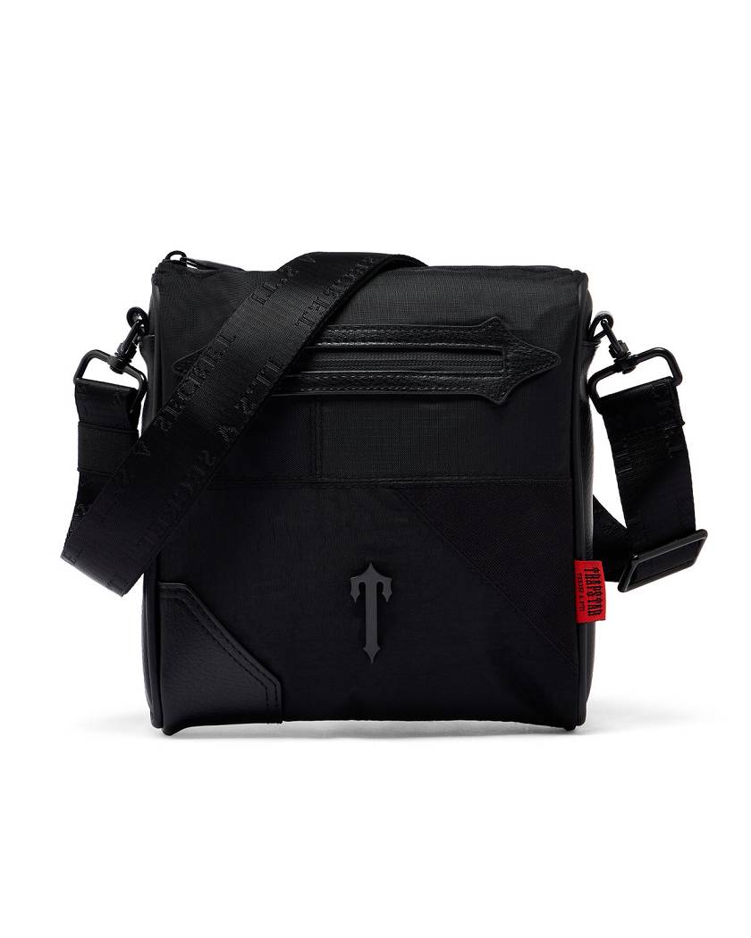 Trapstar Construct Messenger Bag 黒 | TS-65178