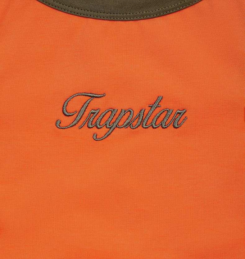 Trapstar Contrast Racer Dress オレンジ カーキ | TS-65108