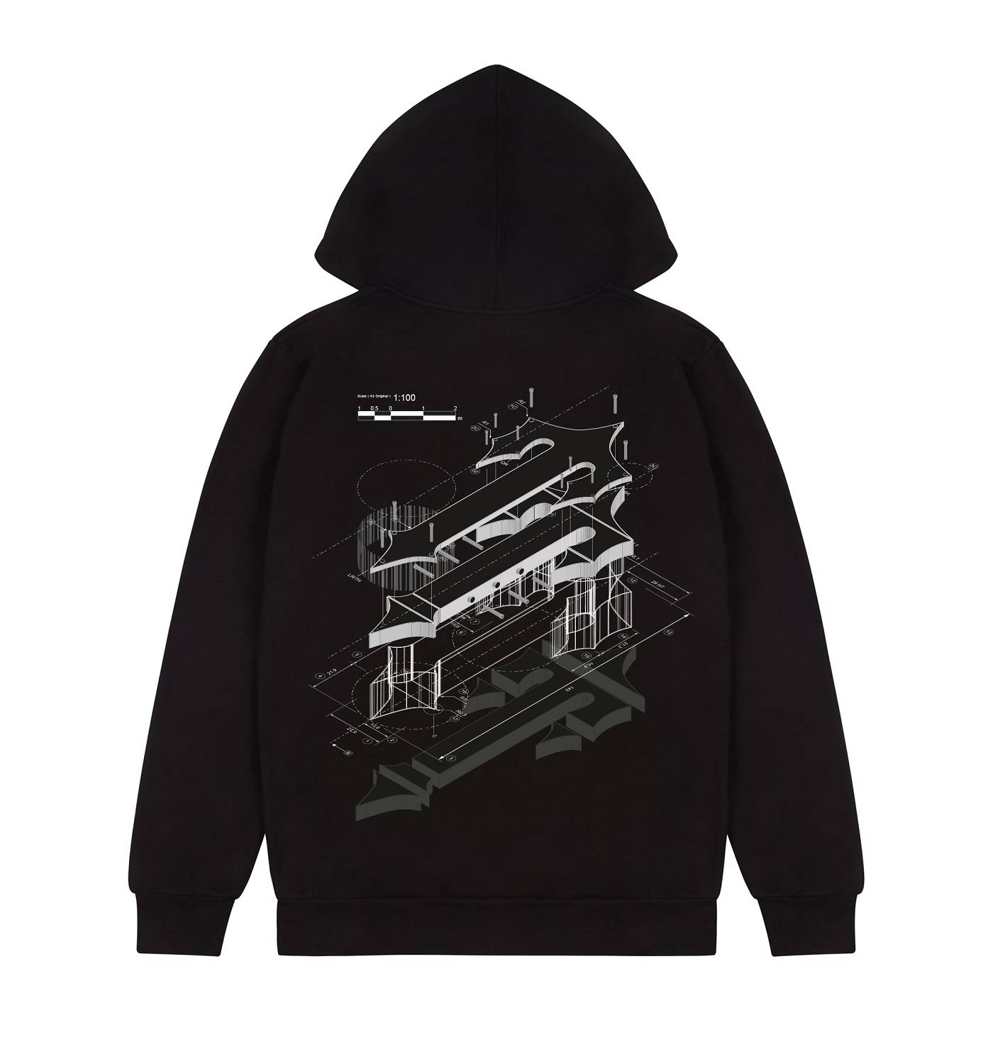 Trapstar DIY 3.0 Hoodie 黒 | TS-65371
