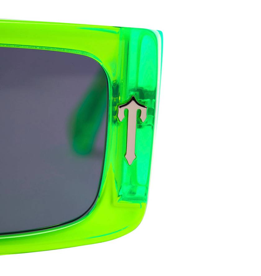 Trapstar Decoded Acetate Sunglasses 緑 | TS-65075