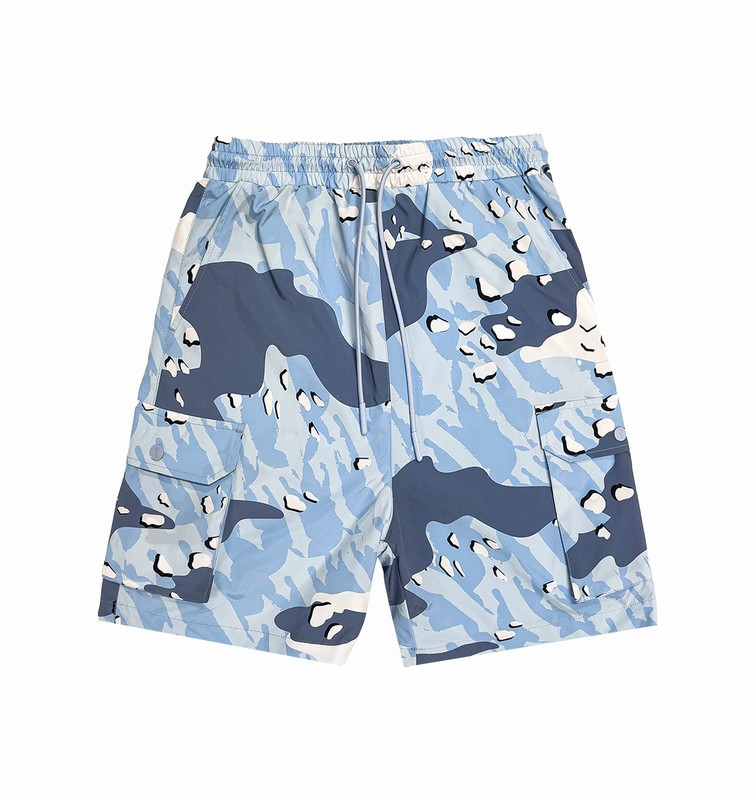 Trapstar Decoded Camo Shorts 青 迷彩 | TS-64895