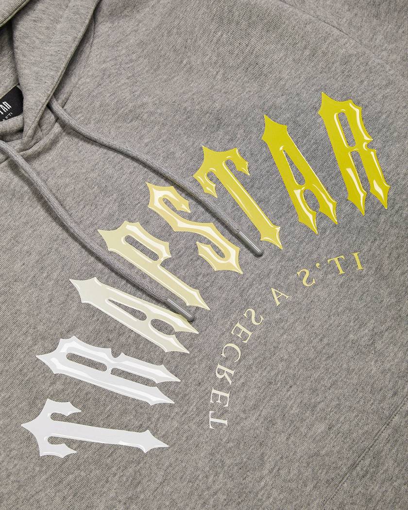 Trapstar Decoded Hooded Gel Tracksuit グレー | TS-65383