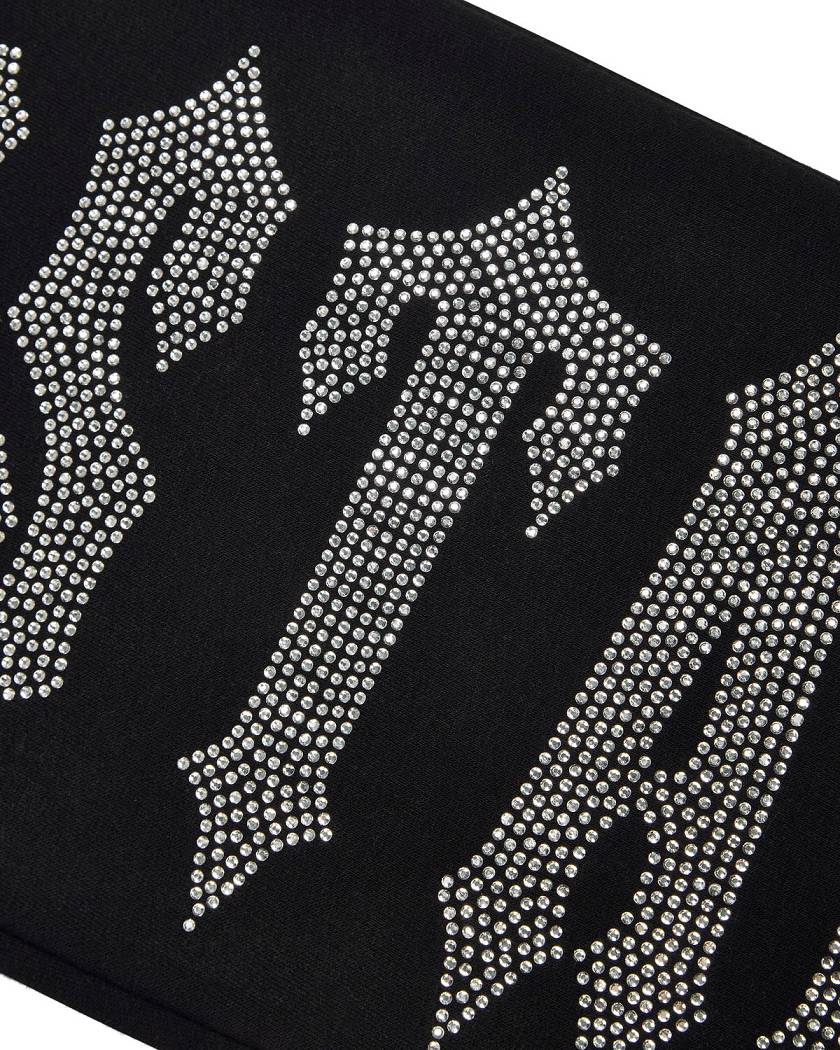 Trapstar Decoded Skull Diamante Jogger 黒 | TS-65391