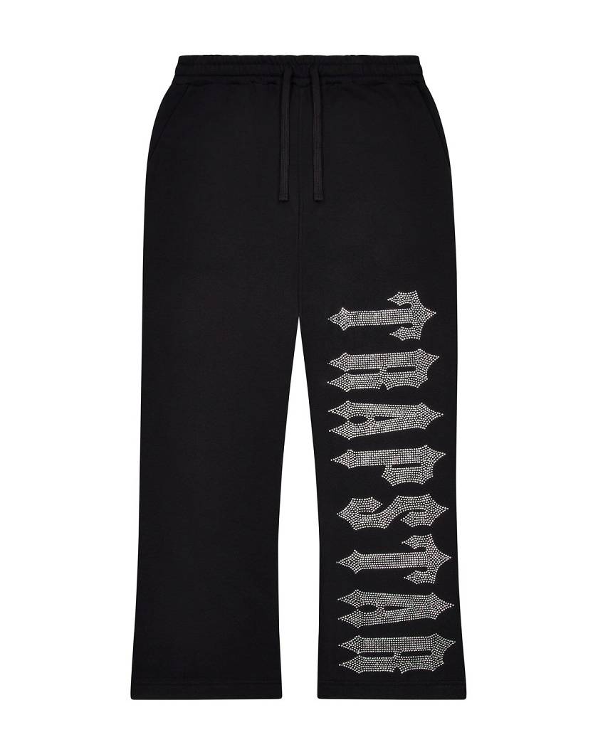 Trapstar Decoded Skull Diamante Jogger 黒 | TS-65391