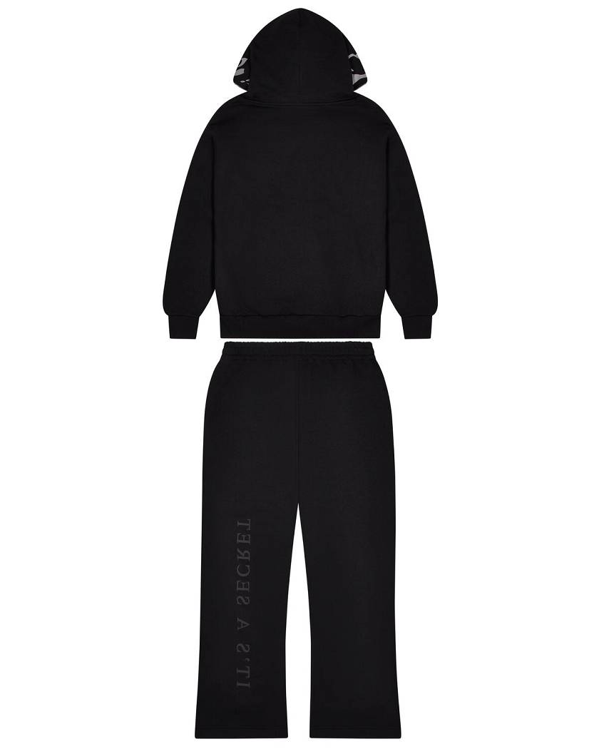 Trapstar Decoded Skull Rider Hoodie 黒 | TS-65341