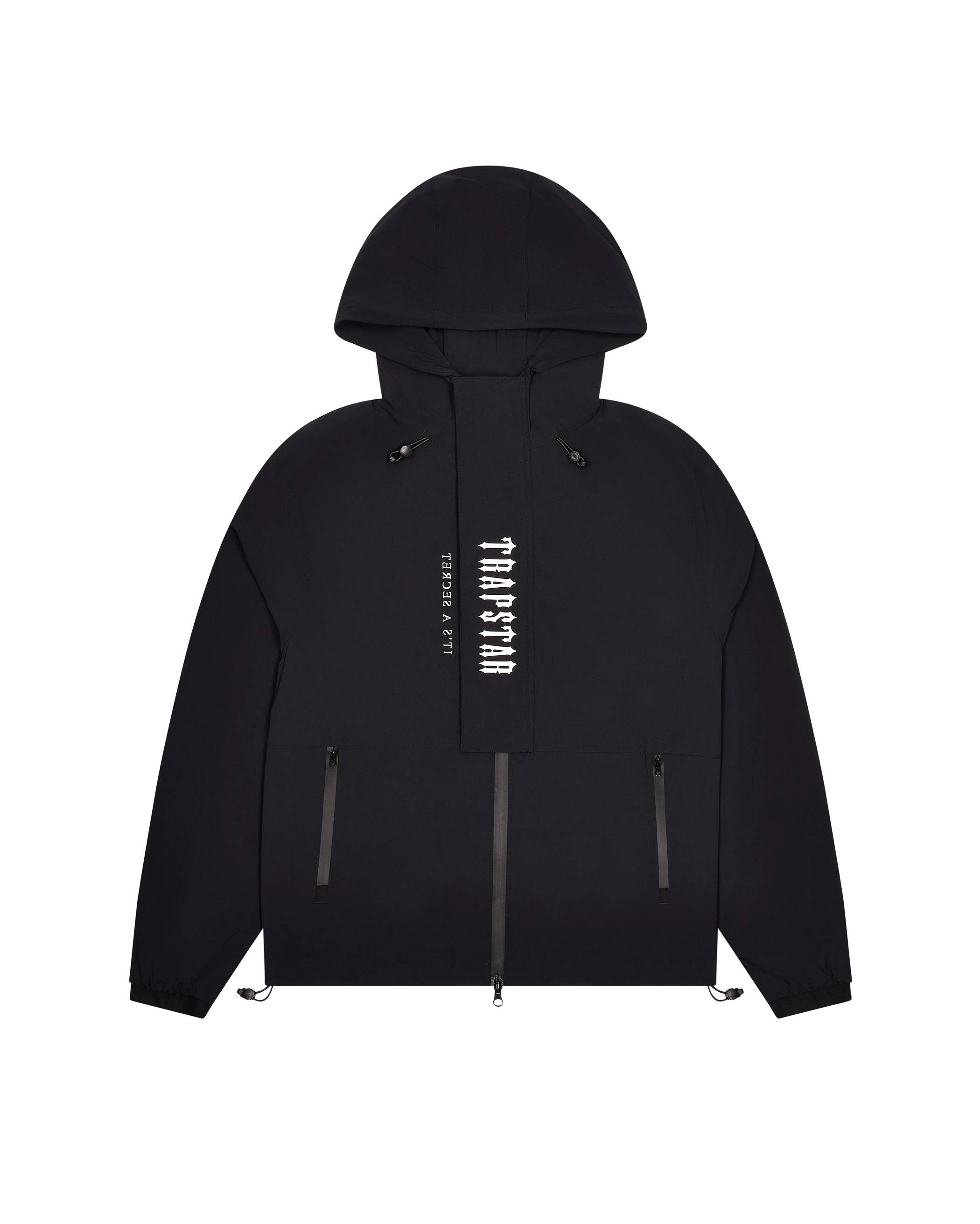Trapstar Decoded Tech Windbreaker 黒 | TS-65396