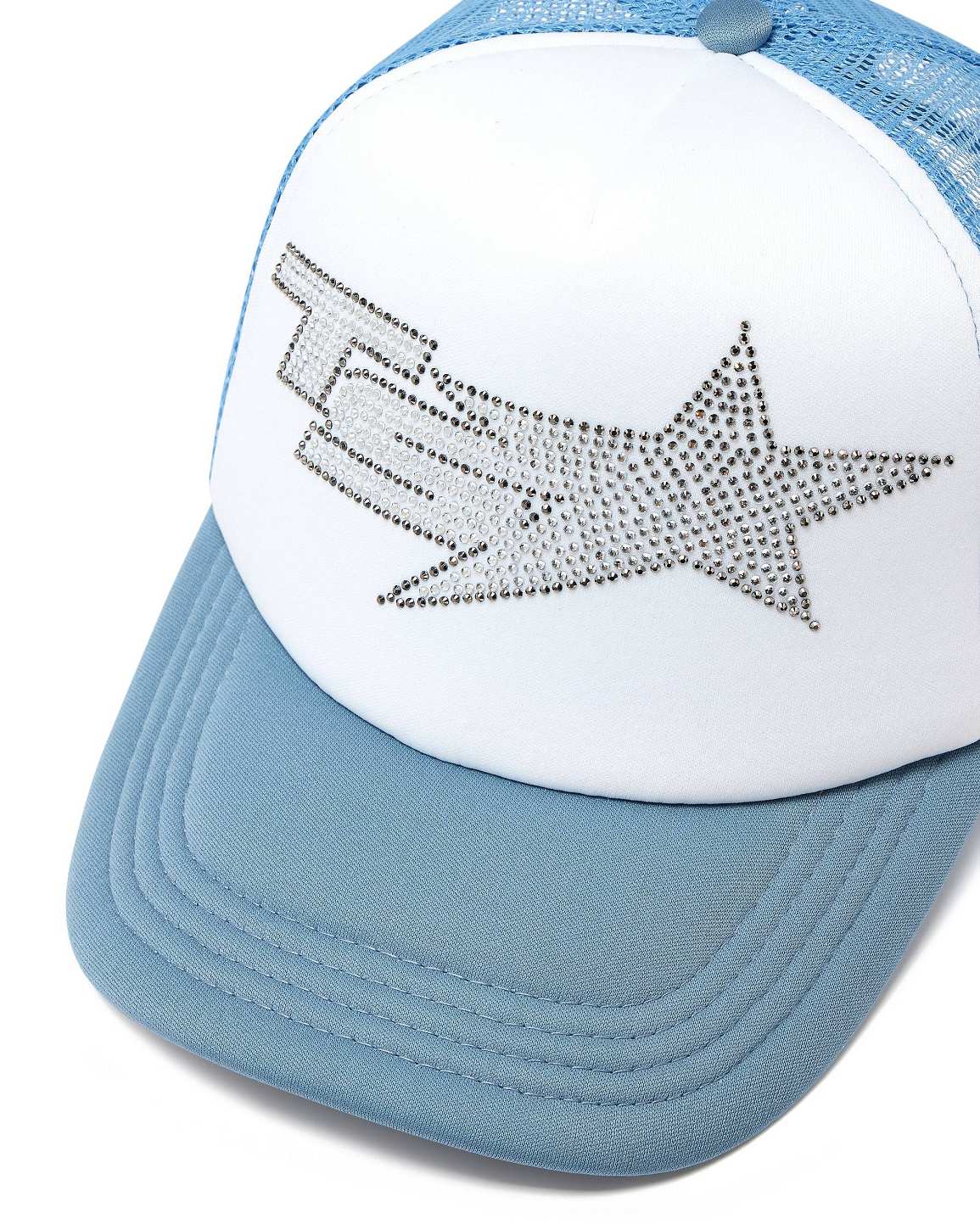 Trapstar Denim Diamante TS Star Trucker 青 | TS-65069