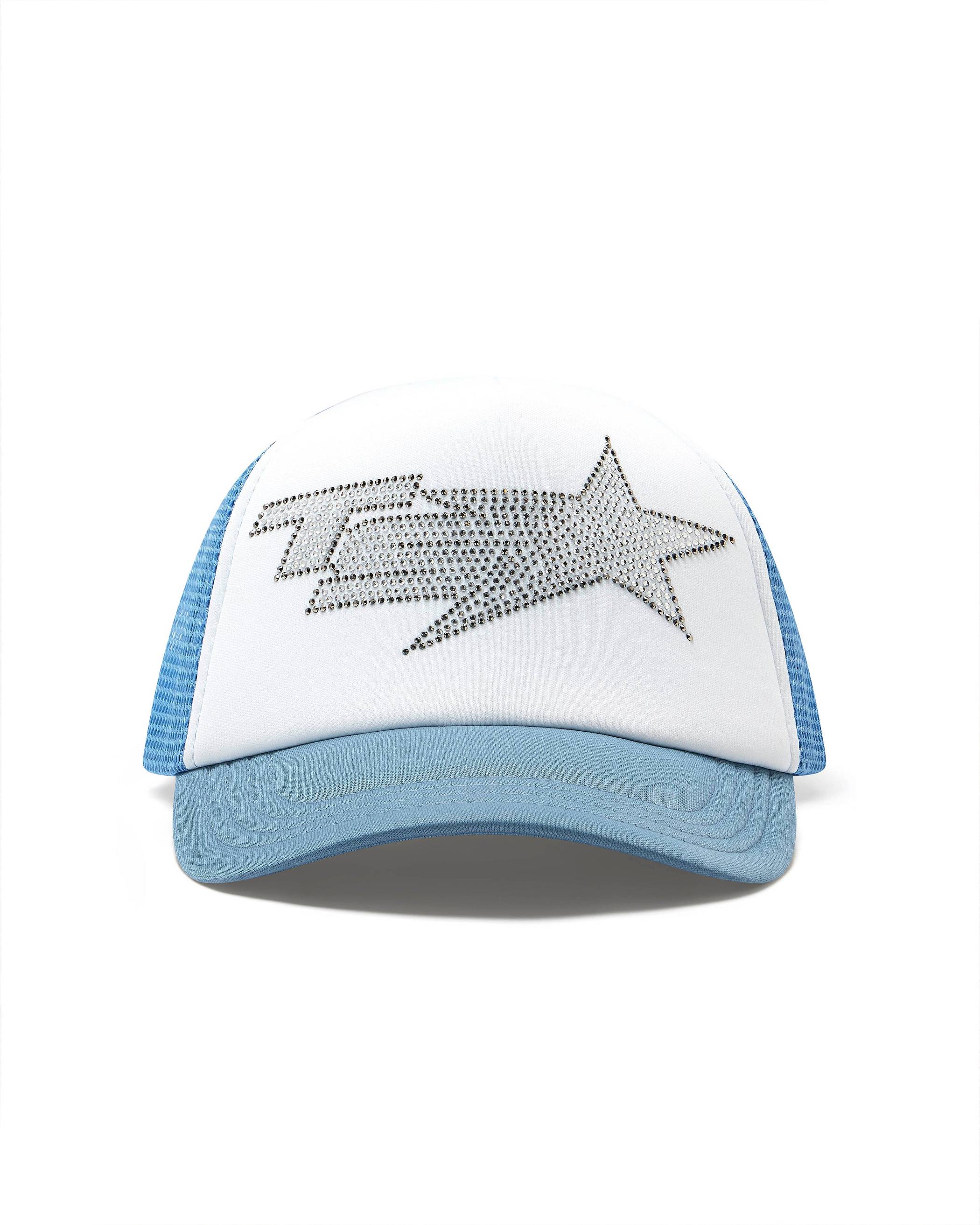 Trapstar Denim Diamante TS Star Trucker 青 | TS-65069