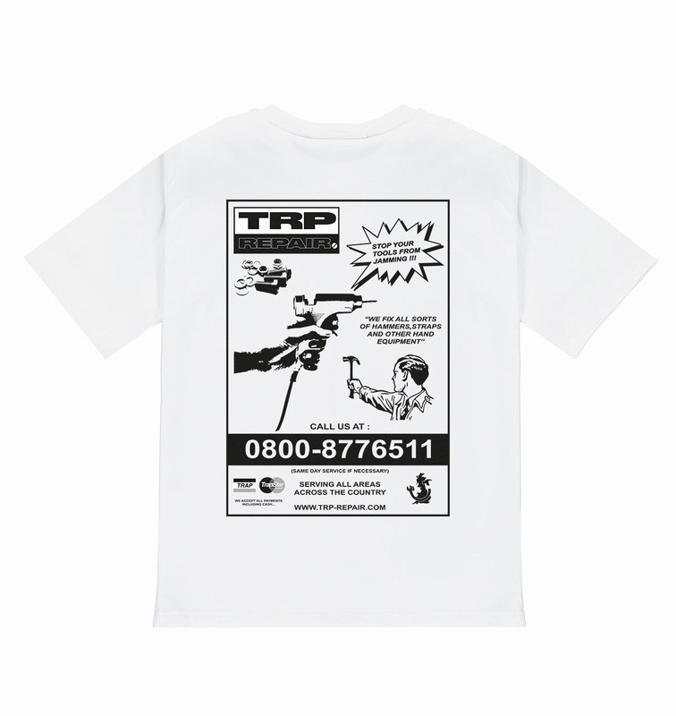 Trapstar Don’t Jam 白 | TS-65012