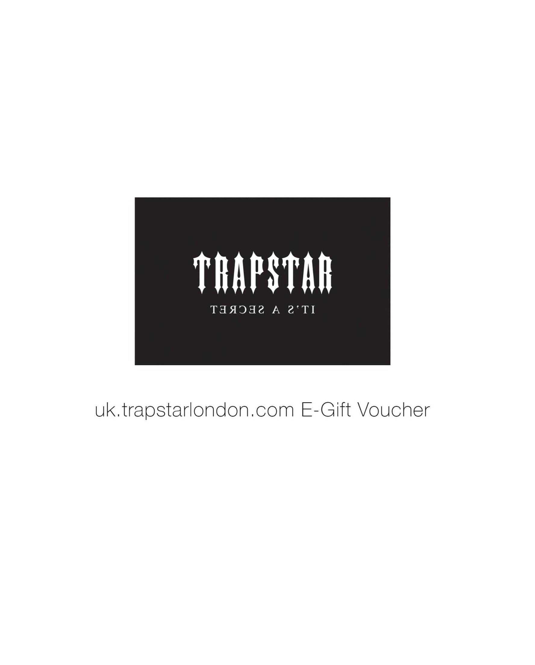 Trapstar E-Gift Voucher 黒 | TS-65072