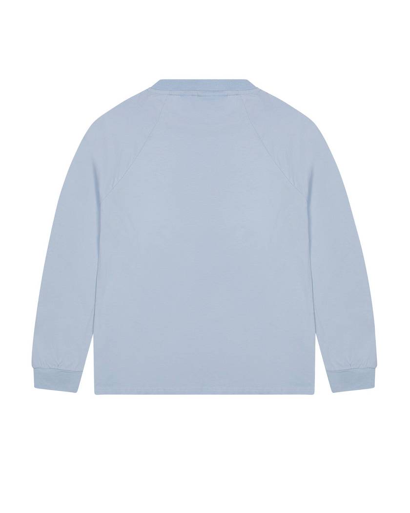 Trapstar Foundation LS Tee ライト青 | TS-65230
