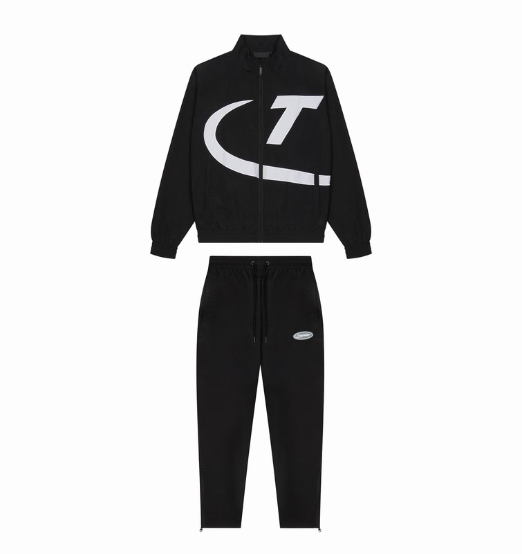 Trapstar Hyper Shellsuit 黒 白 | TS-64874
