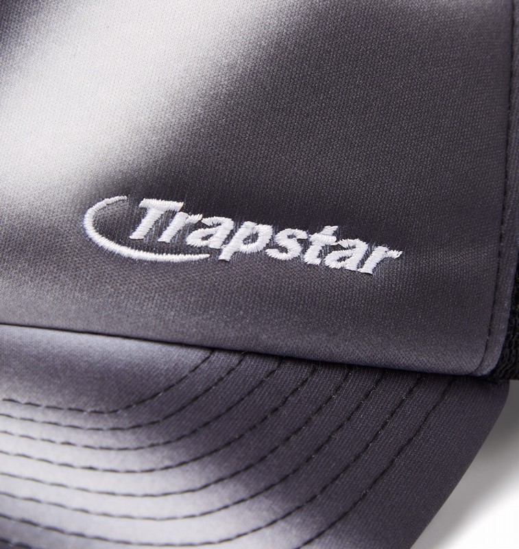 Trapstar Hyperdrive Blur Trucker 黒 白 | TS-64762